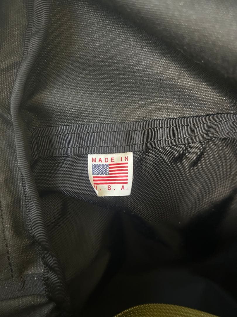 未使用級 ブリーフィング リュック ブラック 黒 usa製