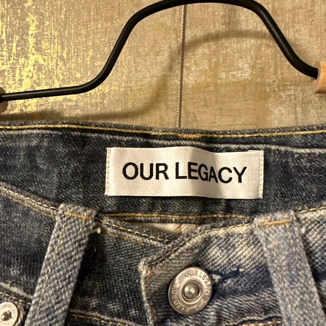 パンツ OUR LEGACY THIRD CUT DIGITAL DENIM PRINT