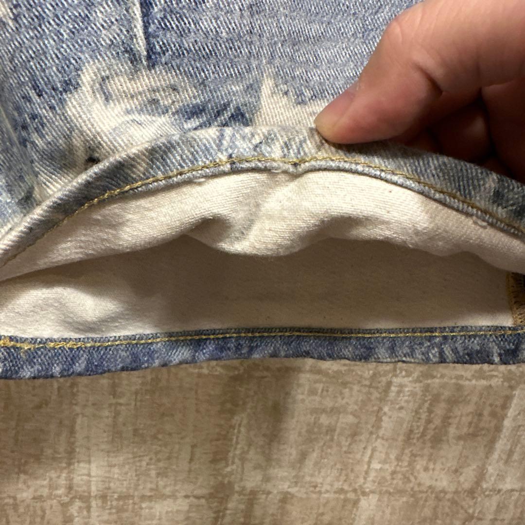 パンツ OUR LEGACY THIRD CUT DIGITAL DENIM PRINT