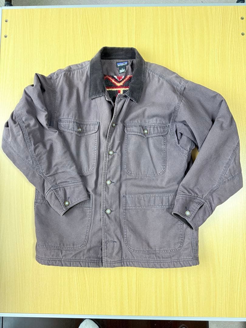 patagonia パタゴニア ヌエボ　レンヂコート レア'90 最強の焚火着