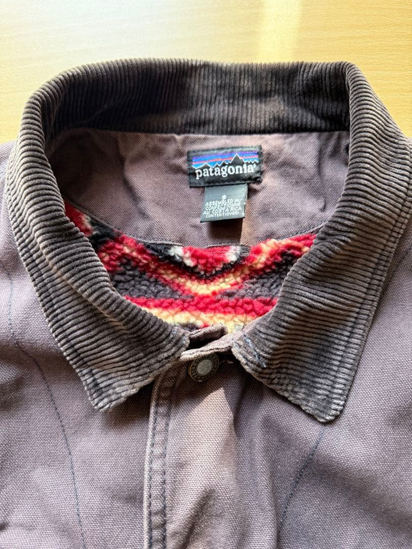 patagonia パタゴニア ヌエボ　レンヂコート レア'90 最強の焚火着