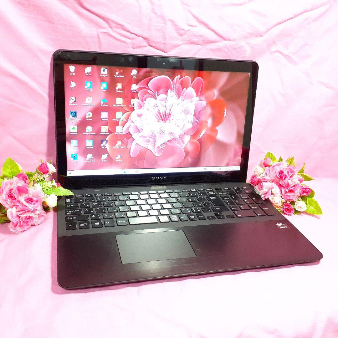 Win11/3世代Core-i7/高速SSD512G/8GB/タッチパネル搭載♪