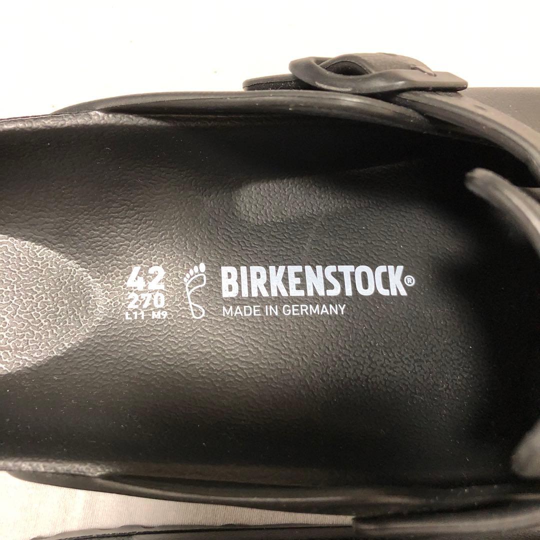 新品未使用 ビルケンシュトック ボストン EVA 42 27cm 黒 ブラック