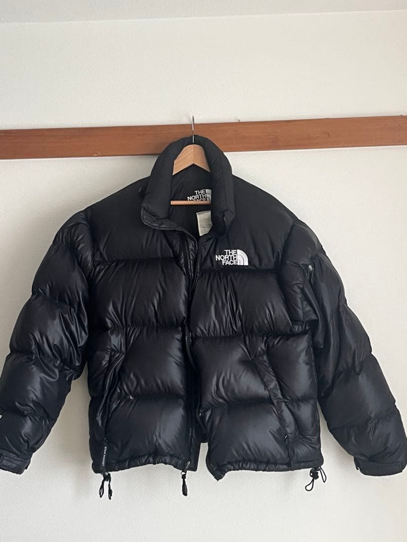 THE NORTH FACE ブラック ダウンジャケット ヌプシ