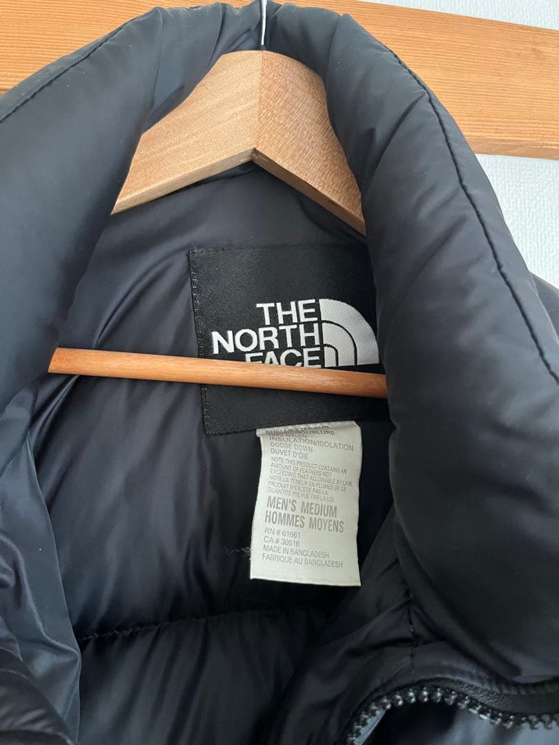 THE NORTH FACE ブラック ダウンジャケット ヌプシ