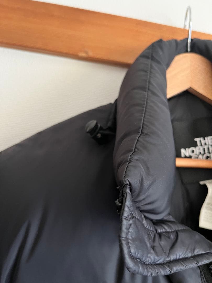 THE NORTH FACE ブラック ダウンジャケット ヌプシ