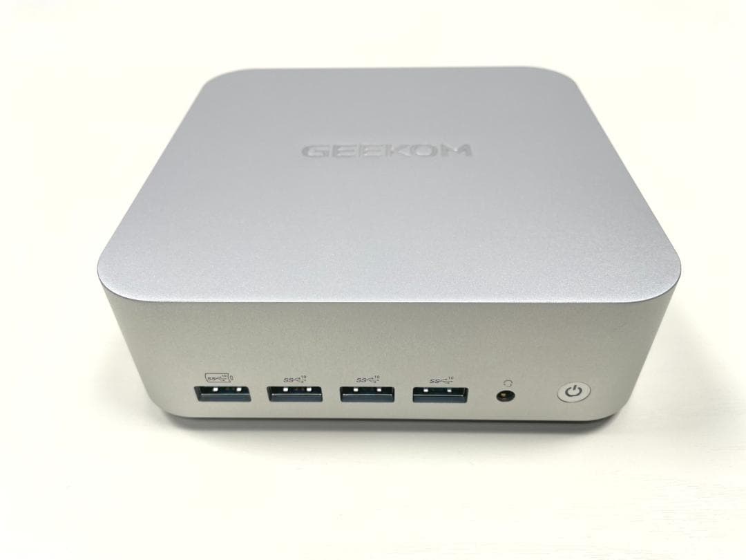 使用短め GEEKOM A9 MAX／AMD Ryzen AI 9 HX 370