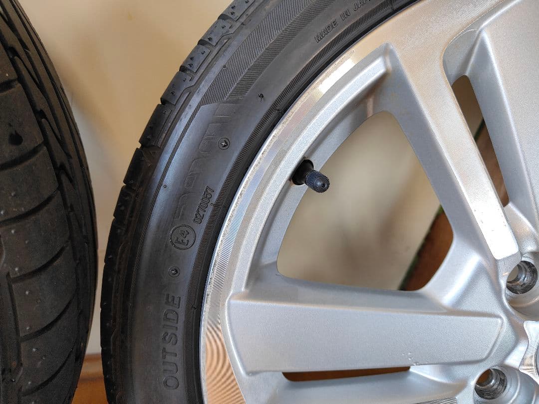 コペン純正アルミ 16インチ ホイールセット 165/50R16