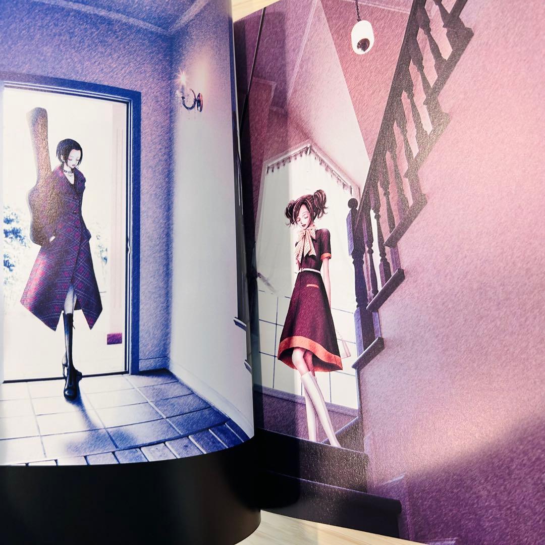 矢沢あい NANA 1st ILLUSTRATIONS ステッカー&フライヤー付