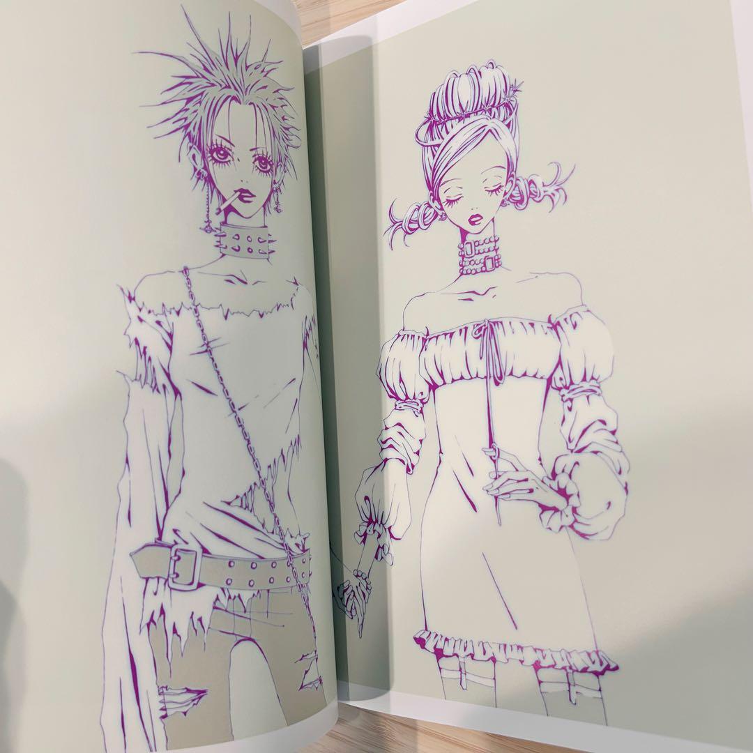 矢沢あい NANA 1st ILLUSTRATIONS ステッカー&フライヤー付