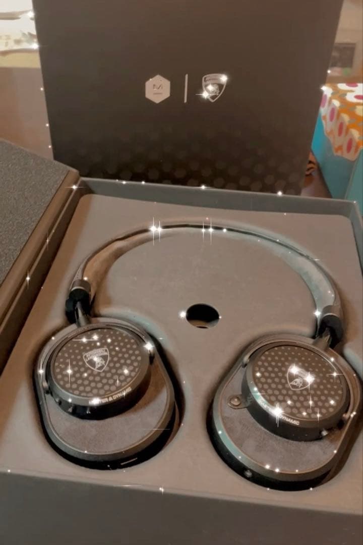 超希少 M&Dランボルギーニコラボ ヘッドホン 元箱付き