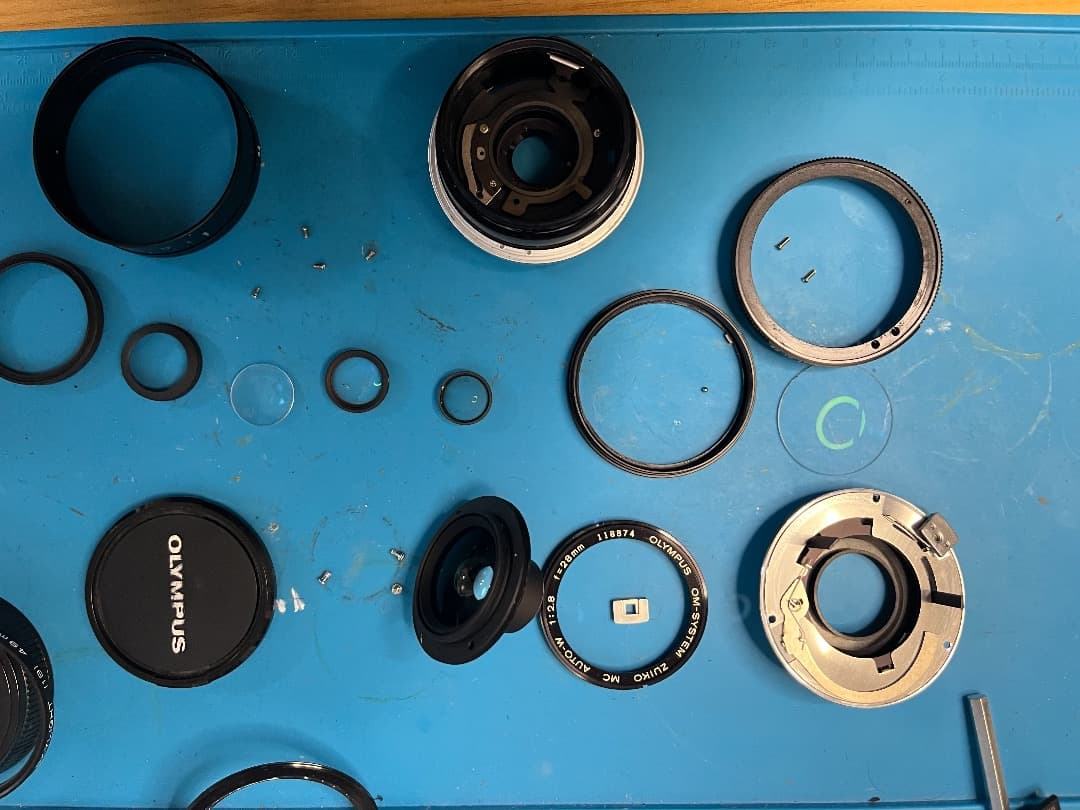 【整備＆テスト】オリンパス Zuiko auto-w 28mm F2.8 874