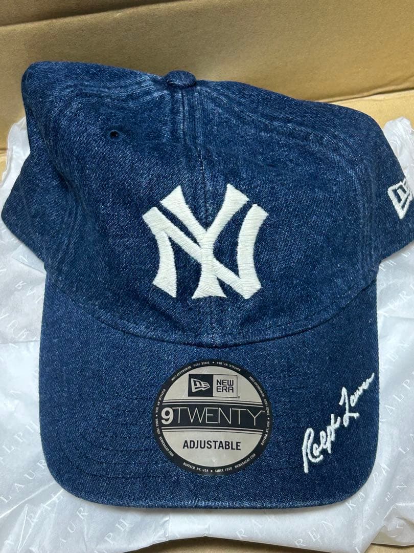 Ralph Lauren ヤンキース New Era デニム レア フリーサイズ