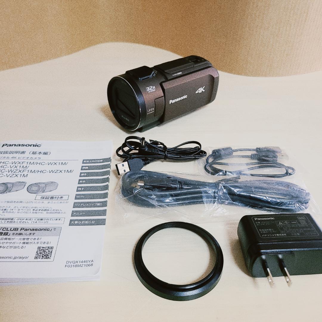 極美品！Panasonic デジタル4K ビデオカメラ HC-VX1M