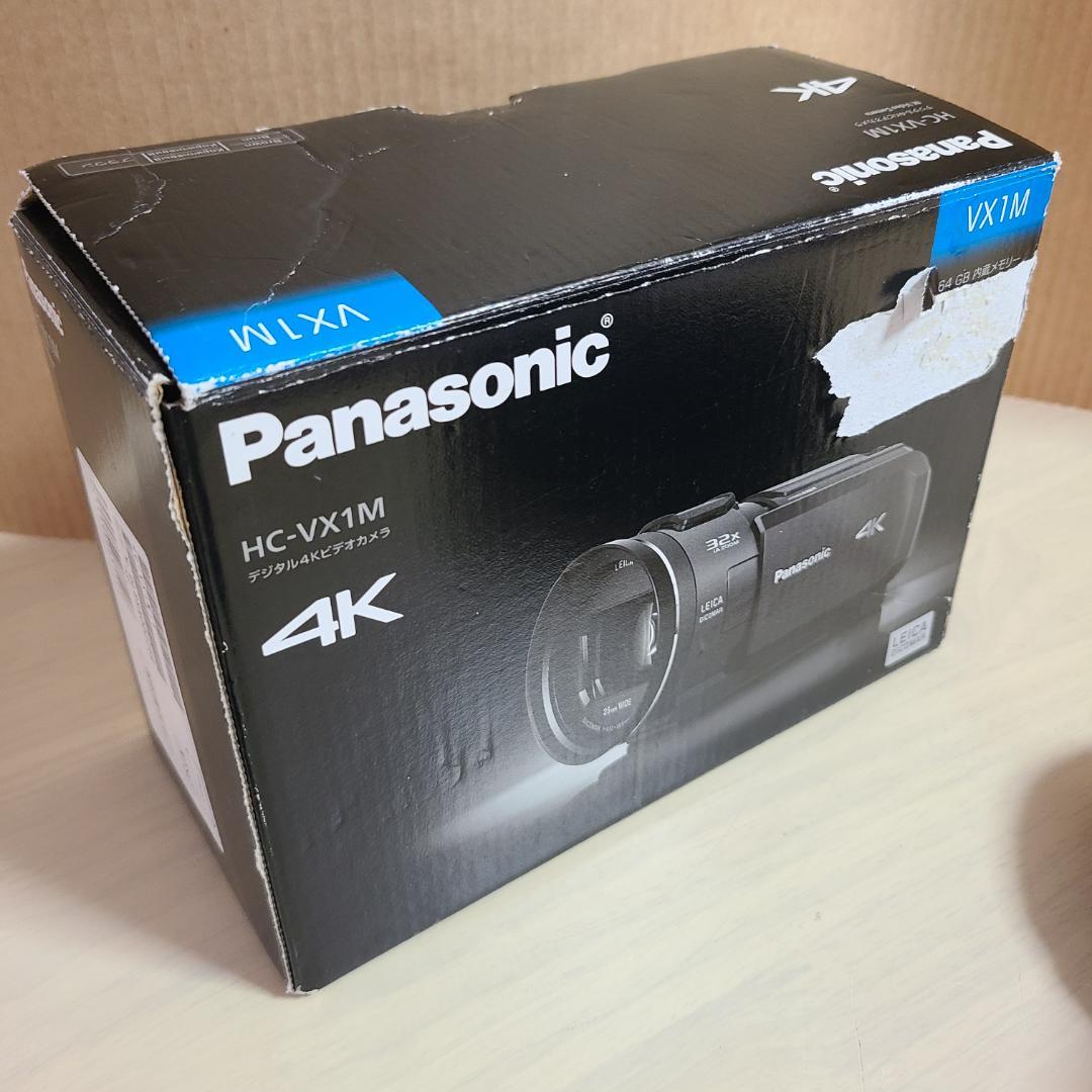 極美品！Panasonic デジタル4K ビデオカメラ HC-VX1M
