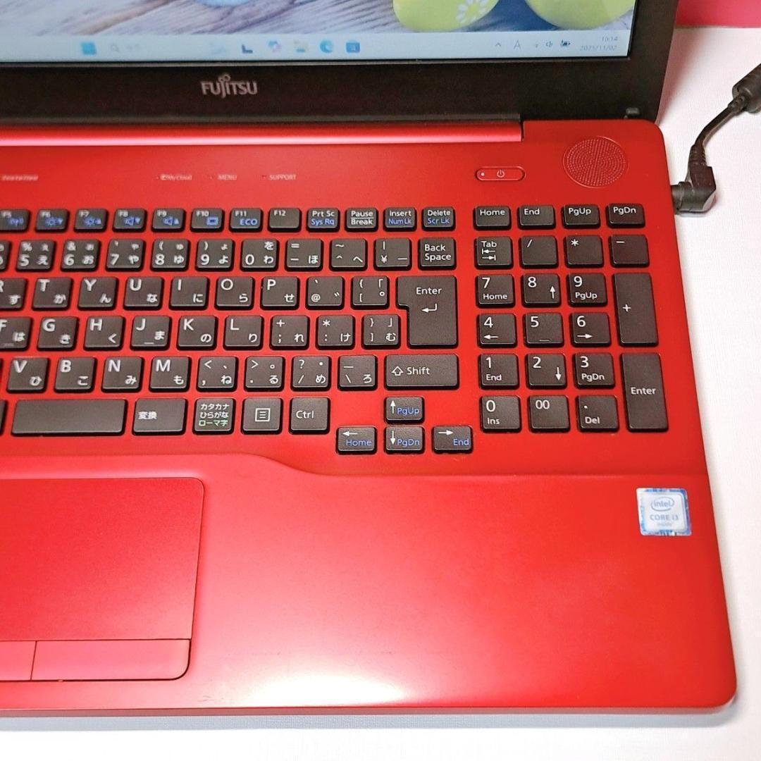 G81 すぐ使える 富士通ノートパソコン i3/1000GB Windows11