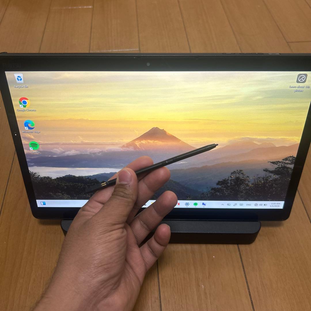 値下げ中　Fujitsu Windowsタブレット スタイラスペン付き