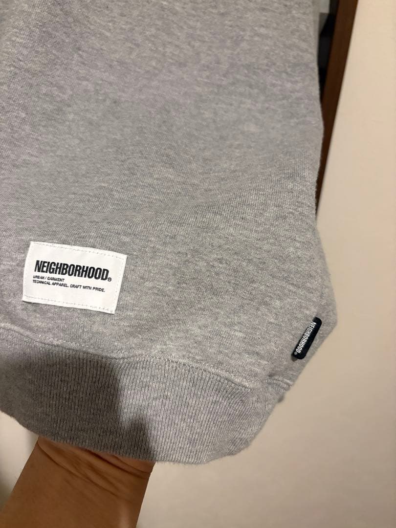 NEIGHBORHOOD スウェット　トレーナー グレー XL