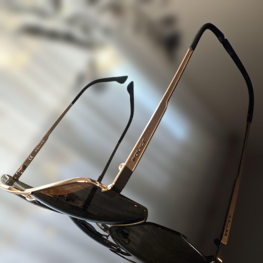 【激レア】POLICE ポリスサングラス　 SPLB36 SYNTH 1 ミラー