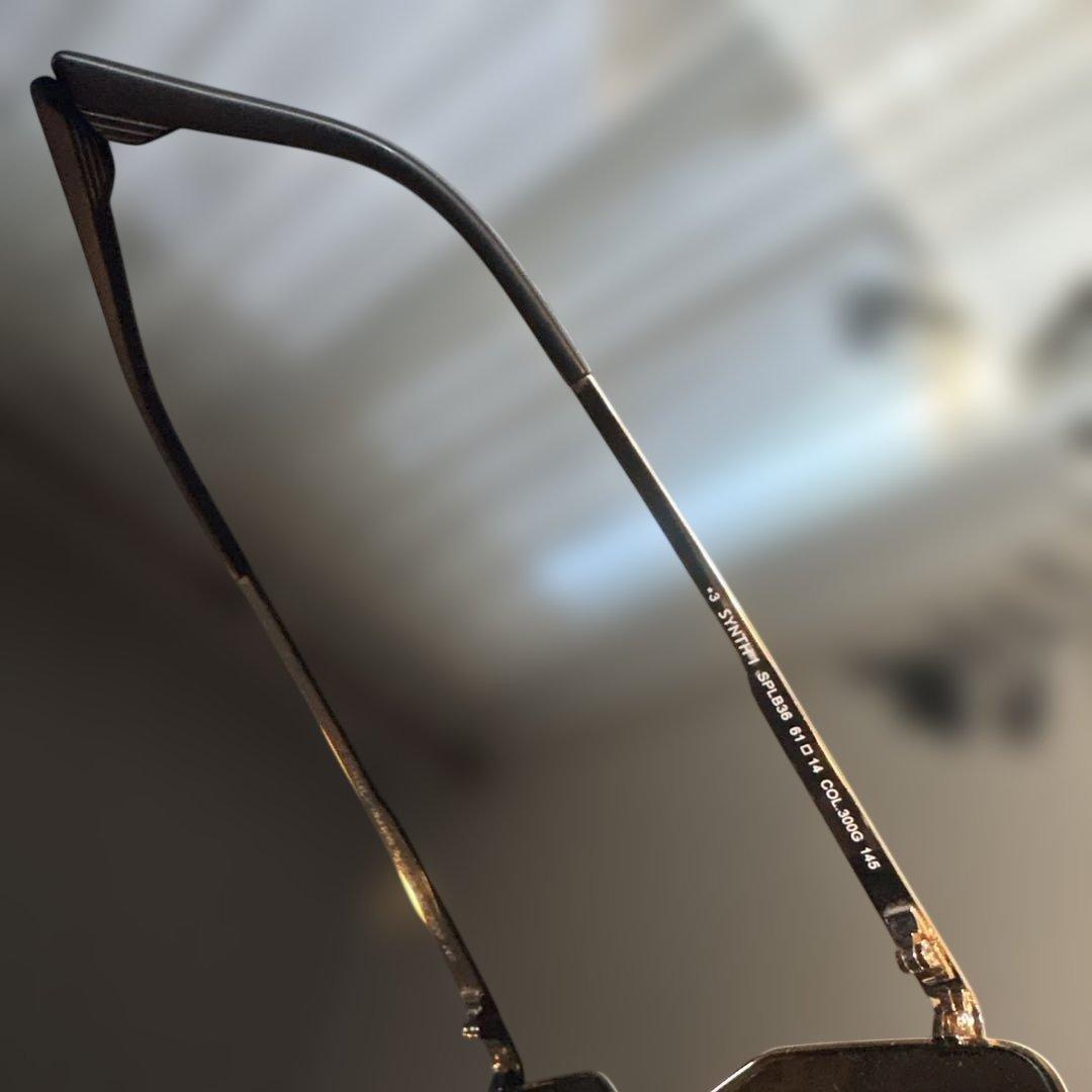 【激レア】POLICE ポリスサングラス　 SPLB36 SYNTH 1 ミラー