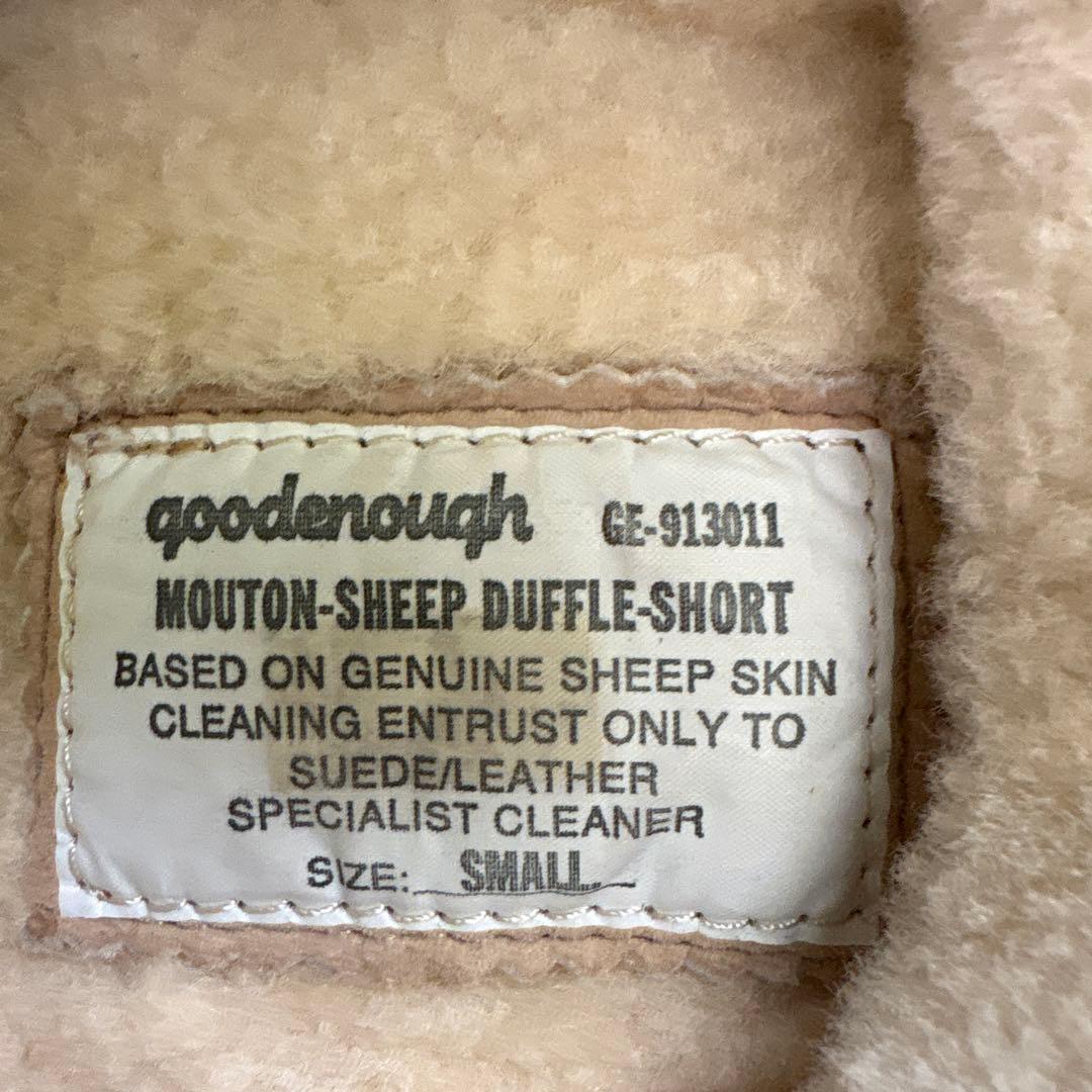GOODENOUGH リアルムートンダッフルコート