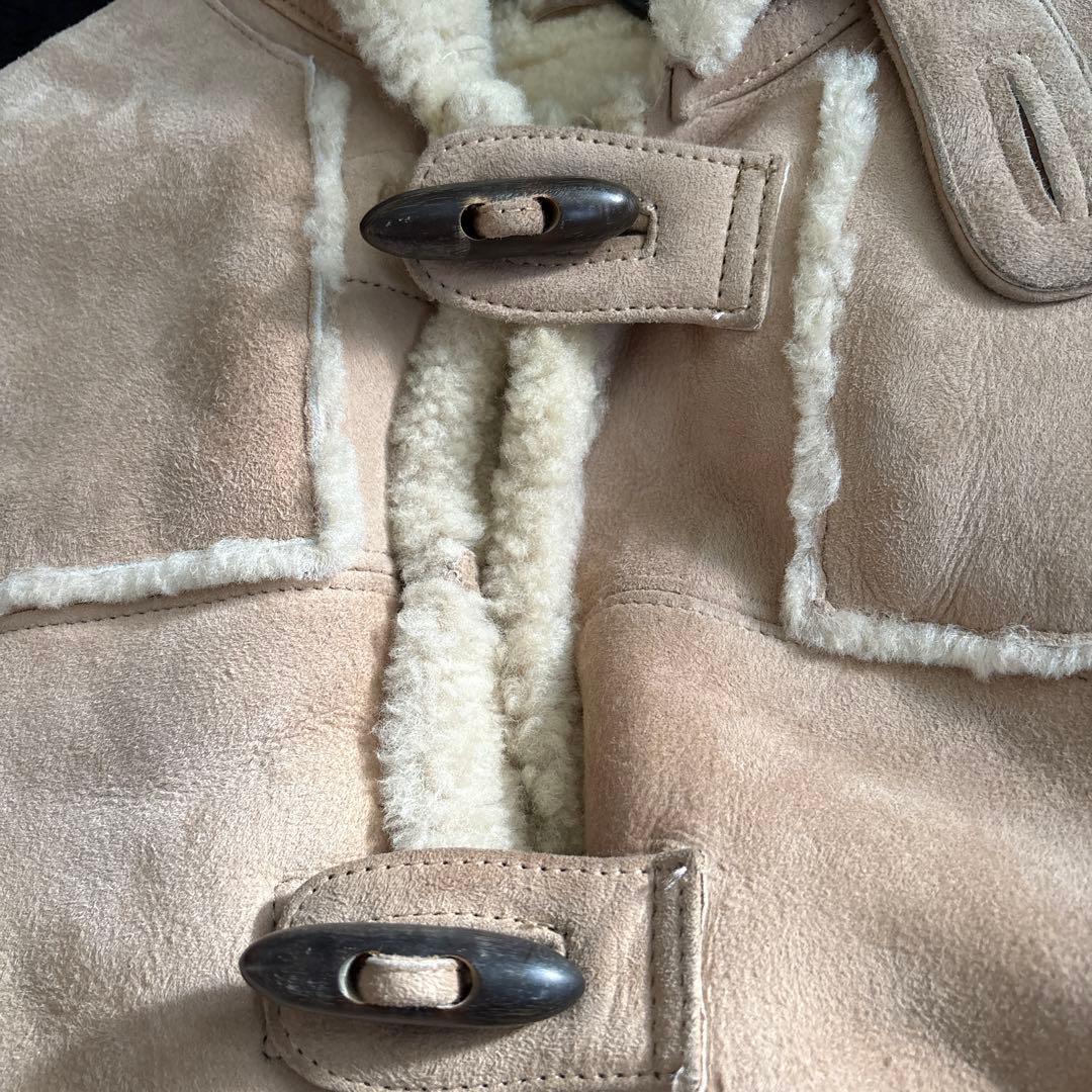 GOODENOUGH リアルムートンダッフルコート