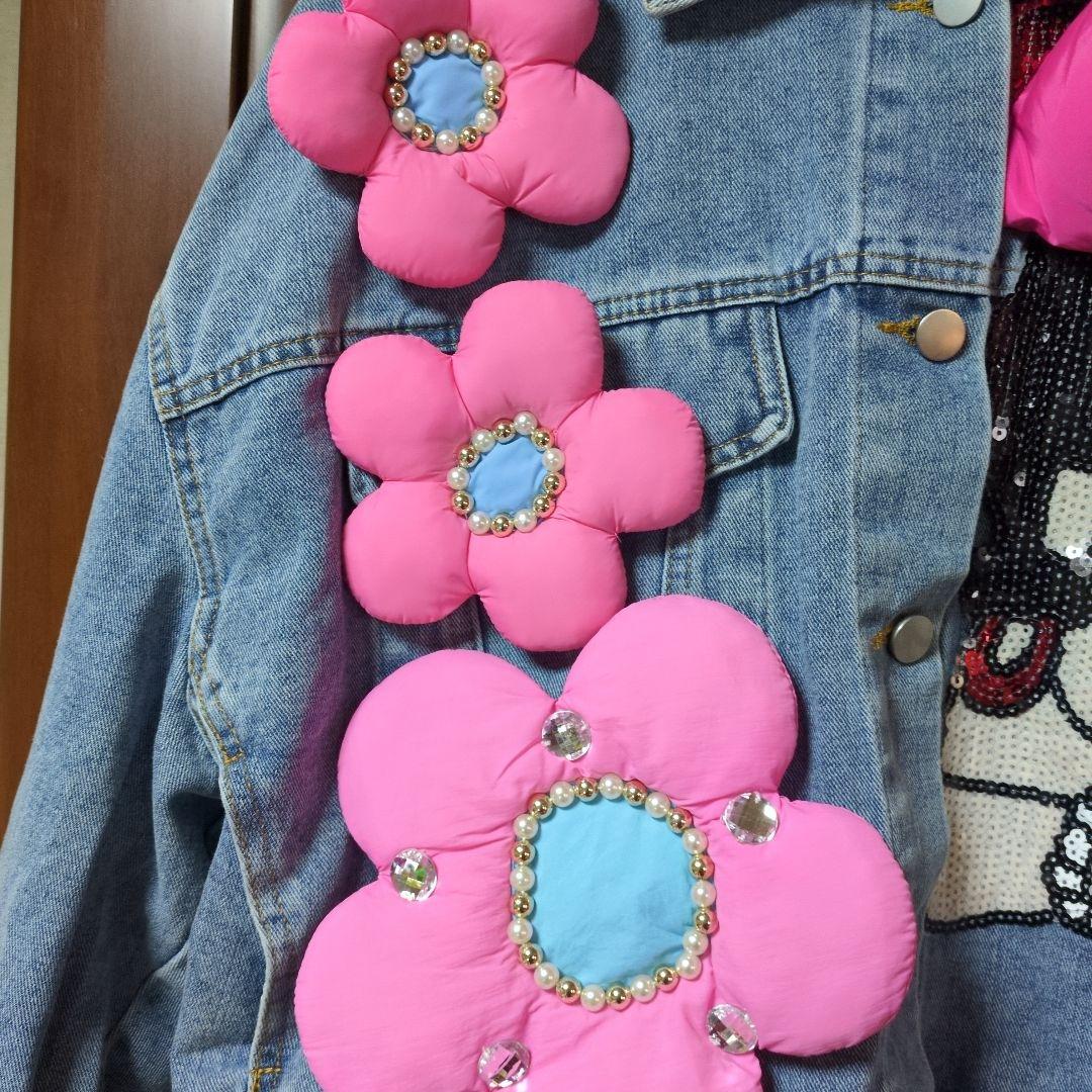 再々値下げ！！　ベティちゃん　ベティ・ブープ　デニムジャケット　Gジャン