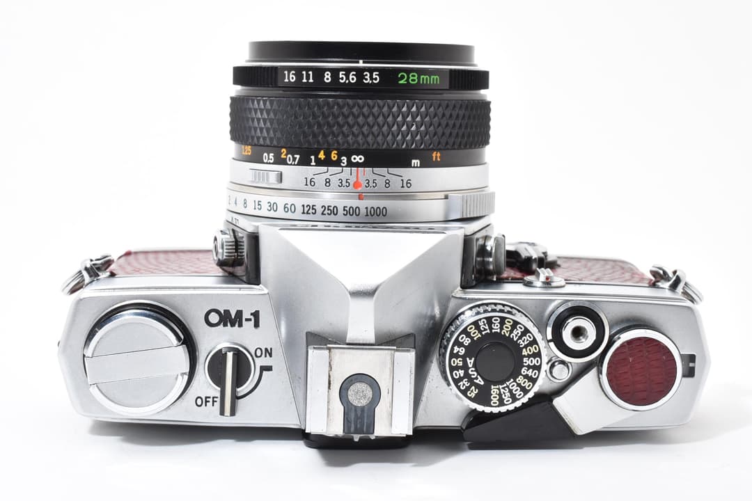 美品 Olympus OM-1 28mm F3.5 モルト交換済 9575