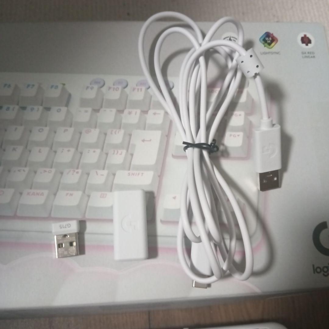 [USB無線/Bluetooth/リニア軸]Logicool G715WL-LN