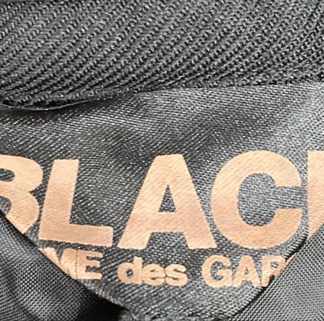 24AWブラックコムデギャルソン　オーバーサイズジャケットS