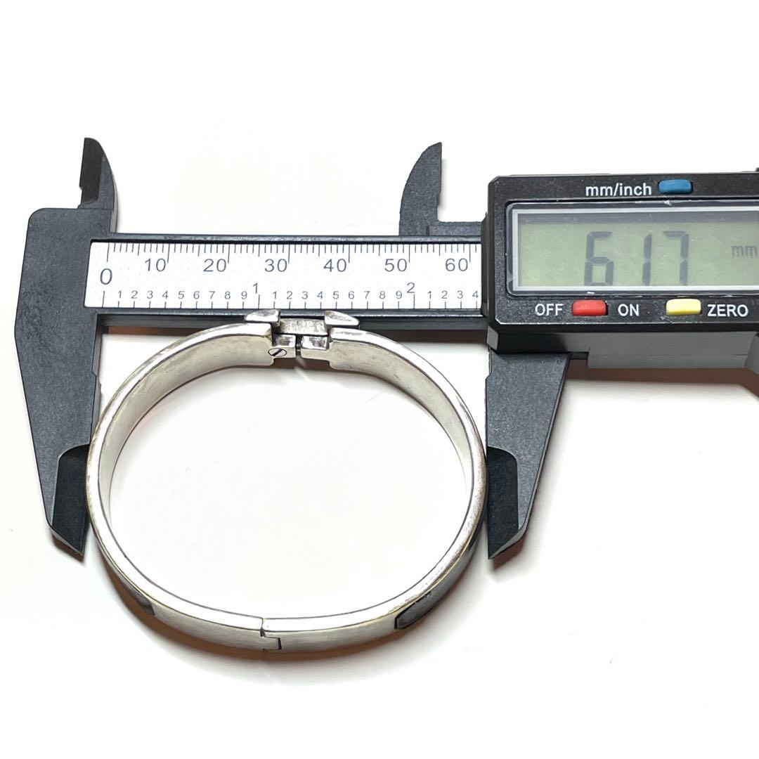 た*や様 『HERMES』　エルメス　バングル　クリック　クラック　ステンレス