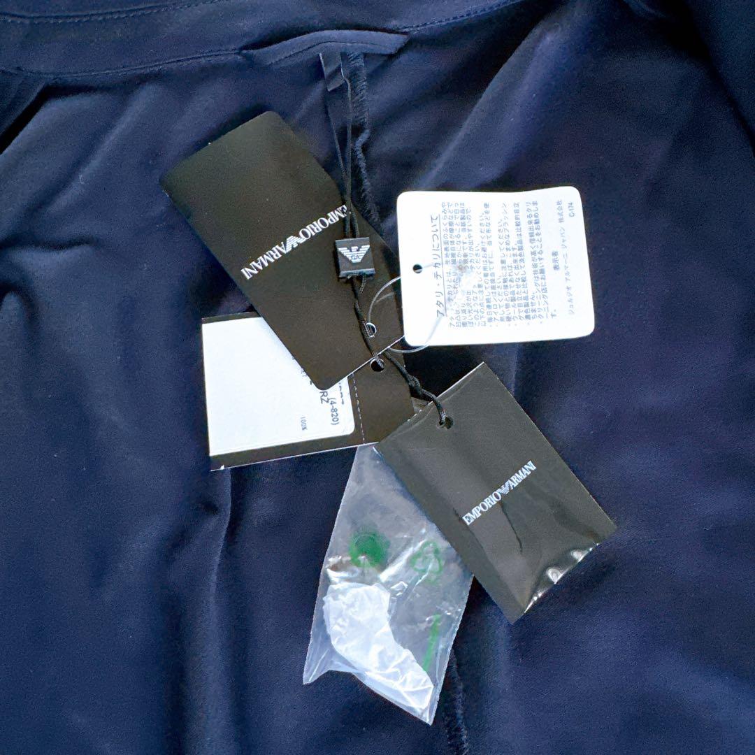 新品タグ付き✨【エンポリオアルマーニ】ジャケット 綿100% ネイビー 52