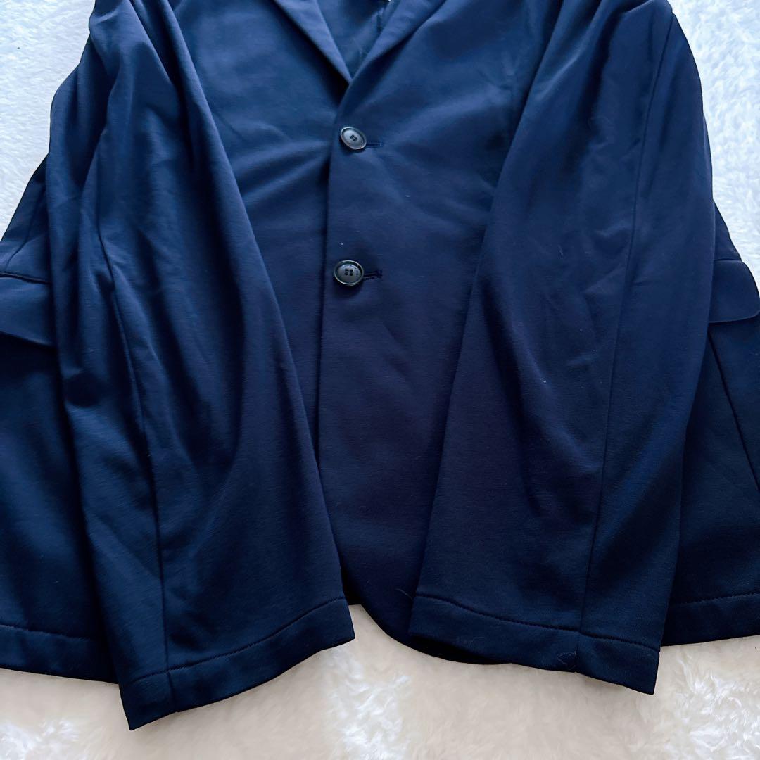 新品タグ付き✨【エンポリオアルマーニ】ジャケット 綿100% ネイビー 52