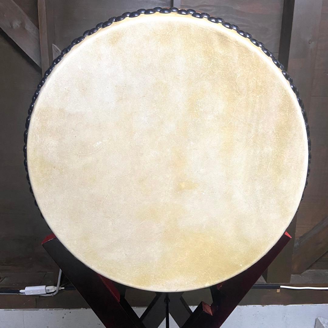 【高級タモ材】　諏訪工芸　長胴太鼓　1.6尺　耳無し
