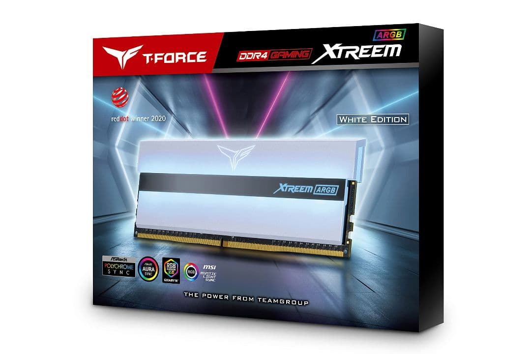 メモリー T-FORCE XTREEM ARGB DDR4 8GBx4(32GB)