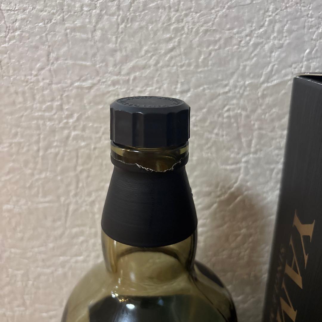 山崎 18年 シングルモルトウイスキー 空瓶、空箱旧デザイン