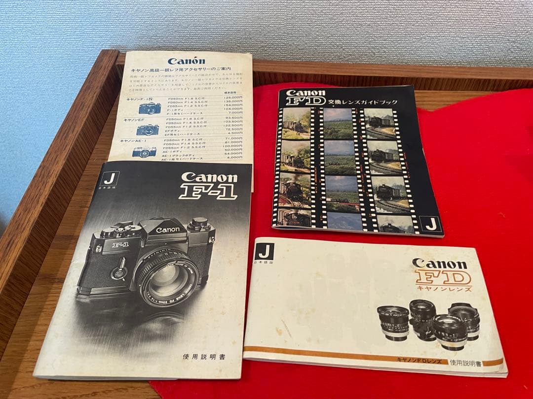 Canon F-1 フィルムカメラ レンズ2本セット ストロボ付き