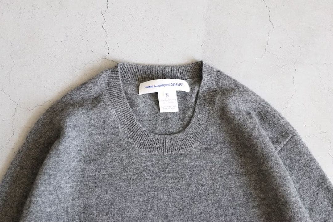 【新品】CDG SHIRT FOREVER RoundNeck Pullover