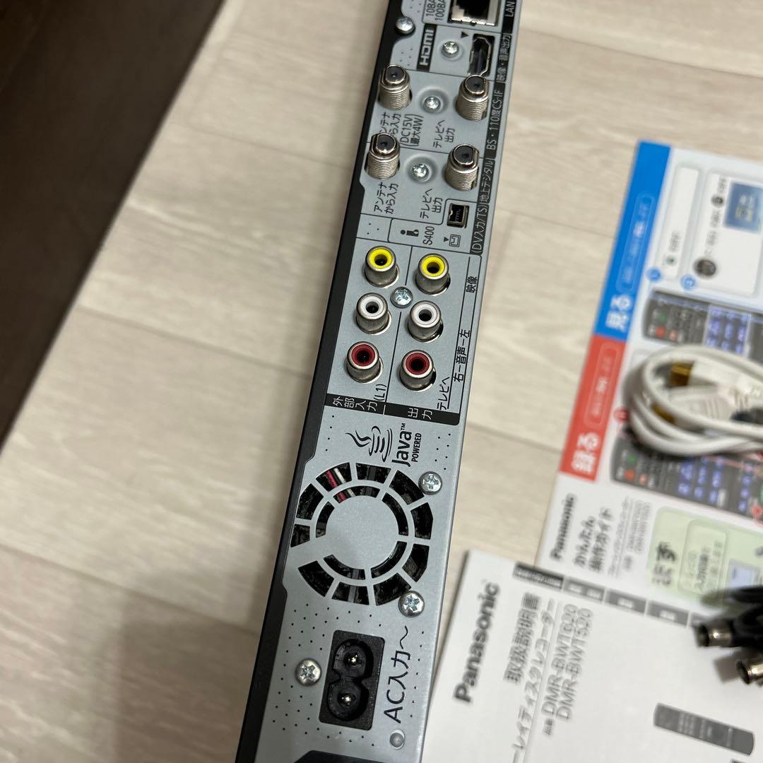 Panasonic ブルーレイディスクレコーダー　DMR-BWT520