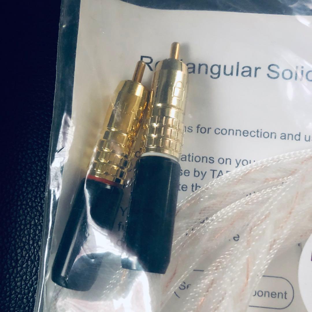 【新品5】TARA LABS RCAケーブル pair