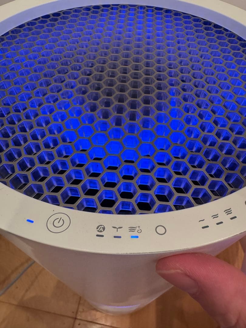 cado 空気清浄機 円筒形 ホワイト