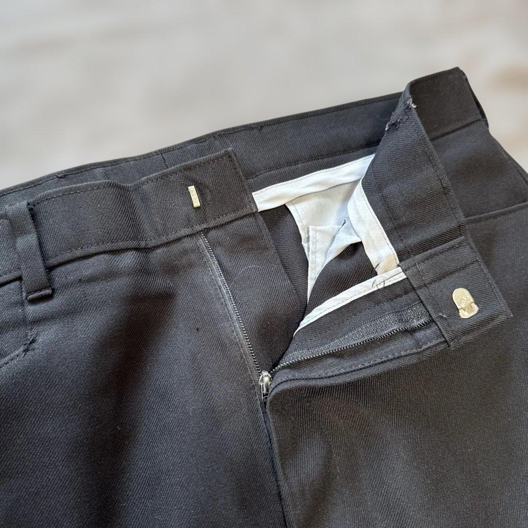 古着 levi's アクション スラックス 黒 ブラック W35