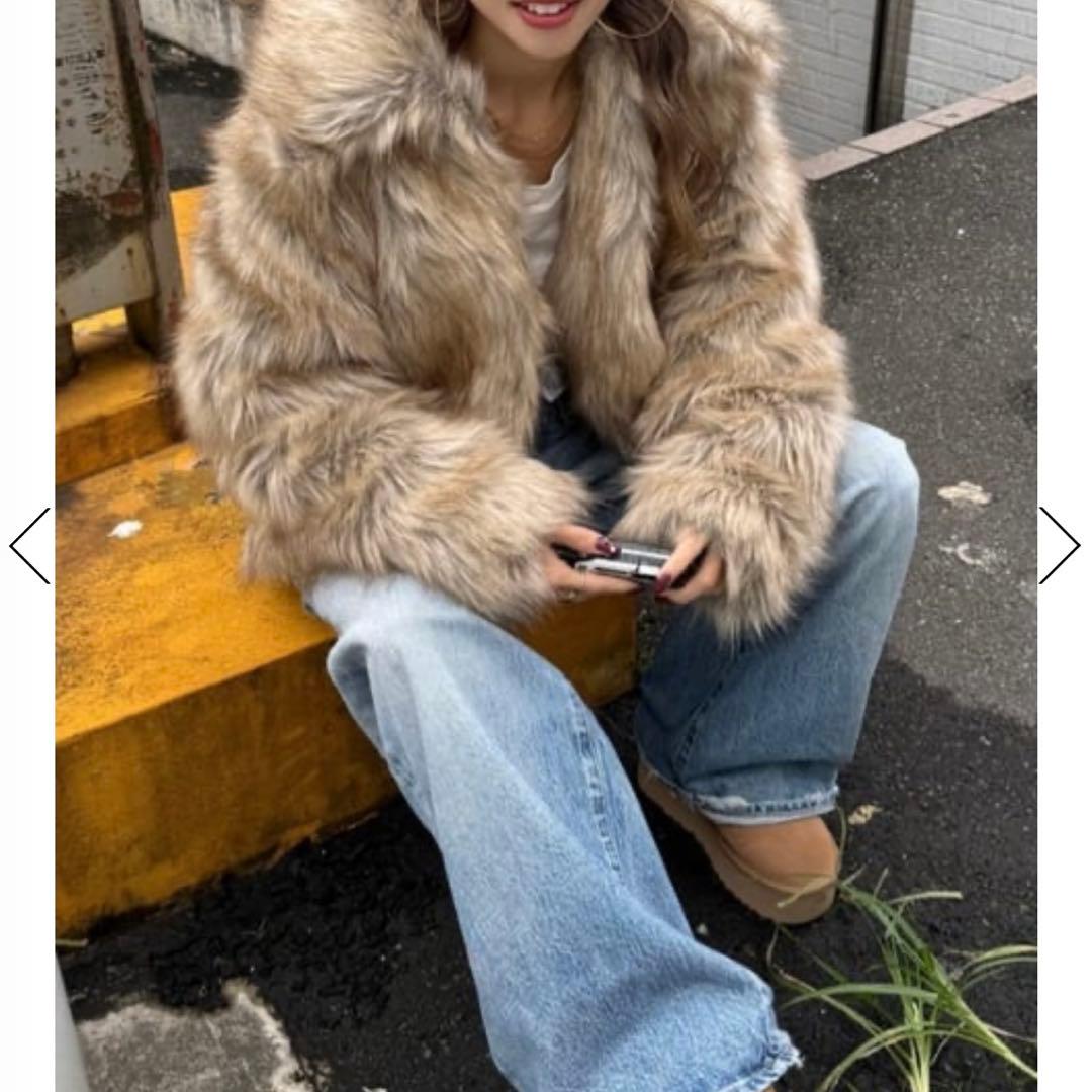 【SLY】 MICHIXSLY FUR ジャケット ファー ミチスライ