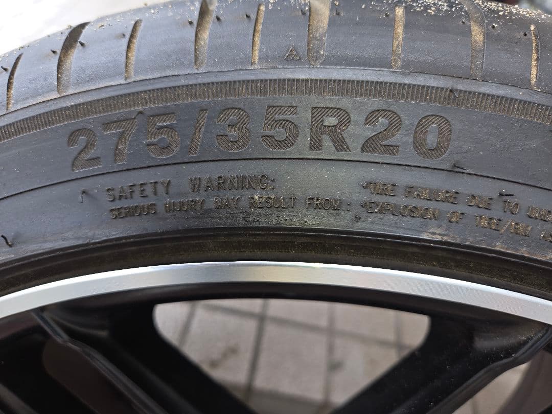 メルセデスベンツホイール Ｓクラスに使用