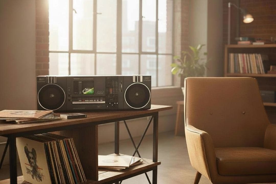 T*u様 当時物SHARP QT-37Gシャープ ラジカセ