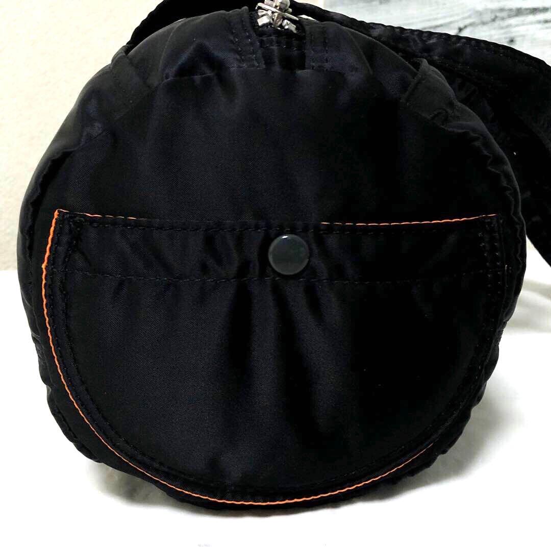 極美品✨希少 ポータータンカー ダッフル ミニボストンバッグL ブラック