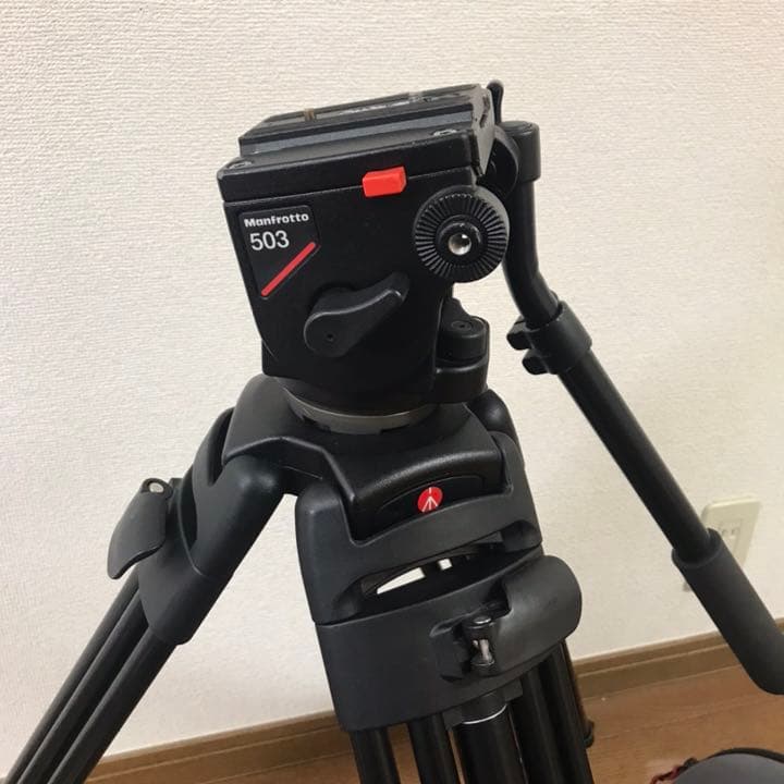 マンフロット 三脚セット　503 　純正ケース付き