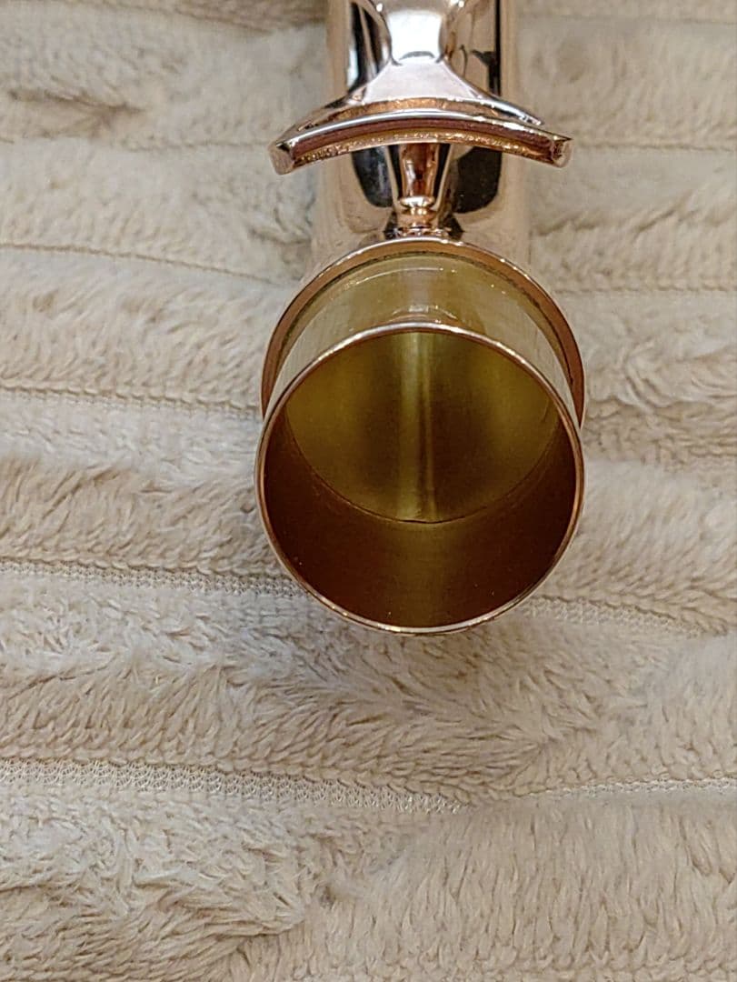 ヤナギサワアルトサックス用ネック　AW3 PGP 総銀製