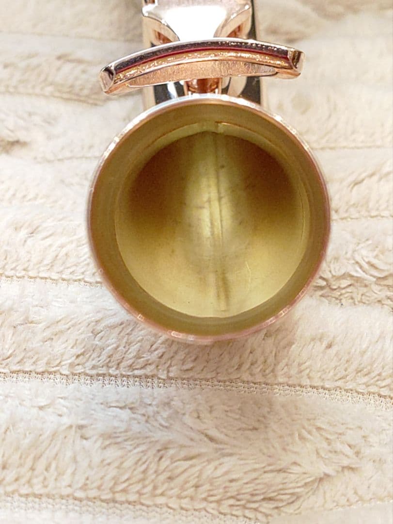 ヤナギサワアルトサックス用ネック　AW3 PGP 総銀製