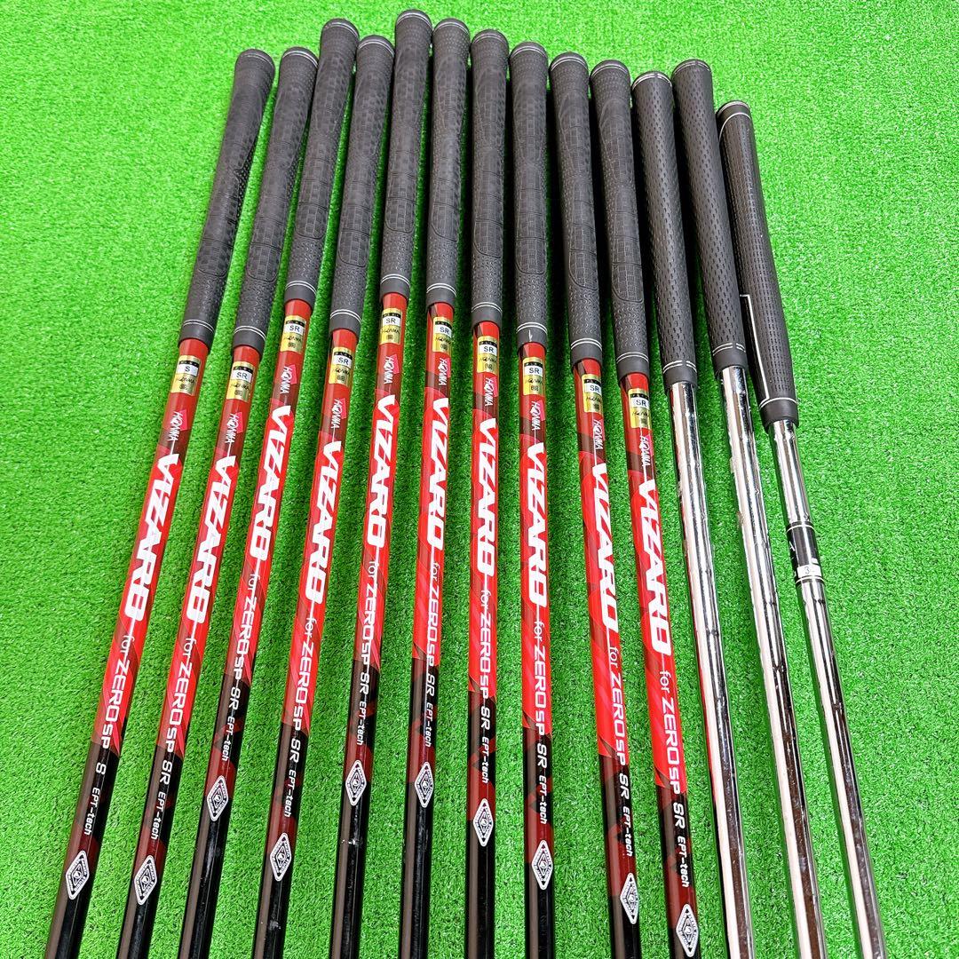 ホンマ ツアーワールド ゼロ SP 右 ゴルフセット 13本 SR S